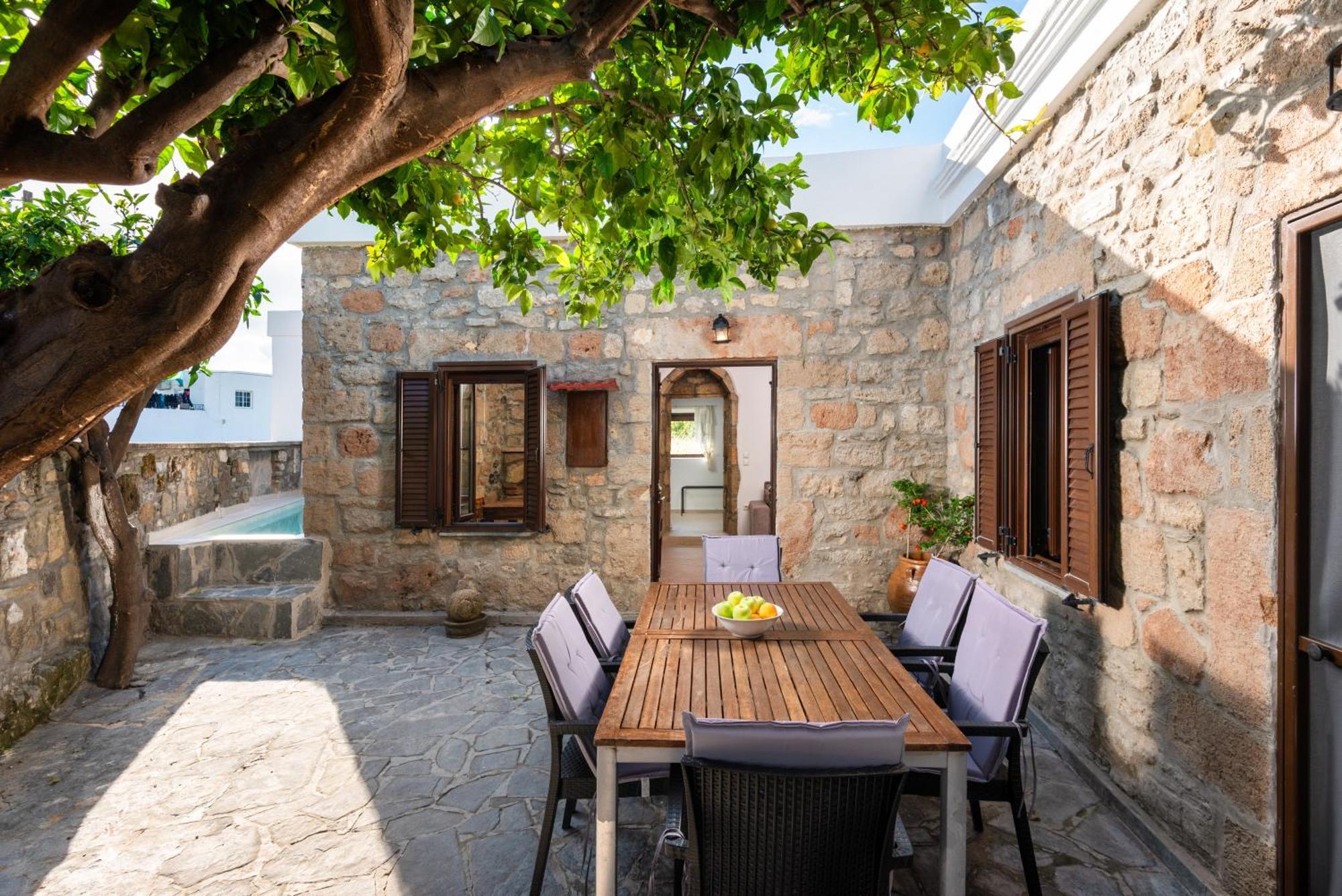 Villa Claudia In Lardos Dış mekan fotoğraf